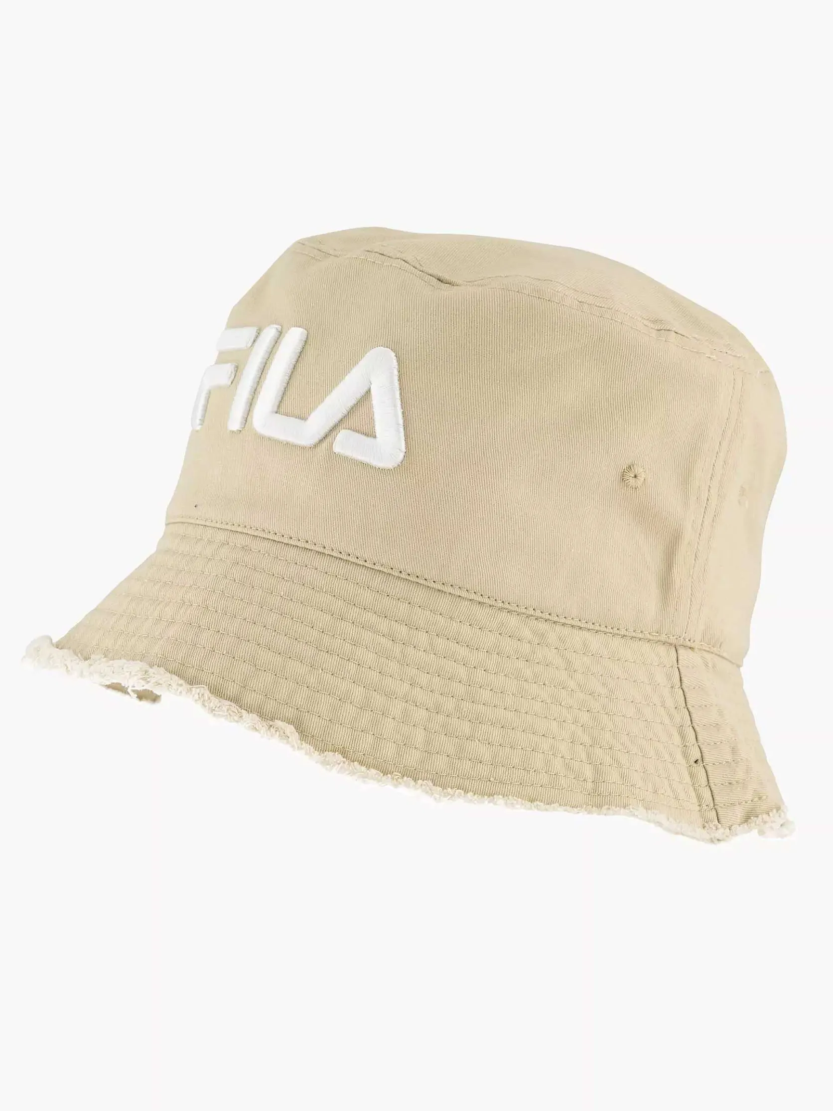 Beige Fila Bucket Hat Mit