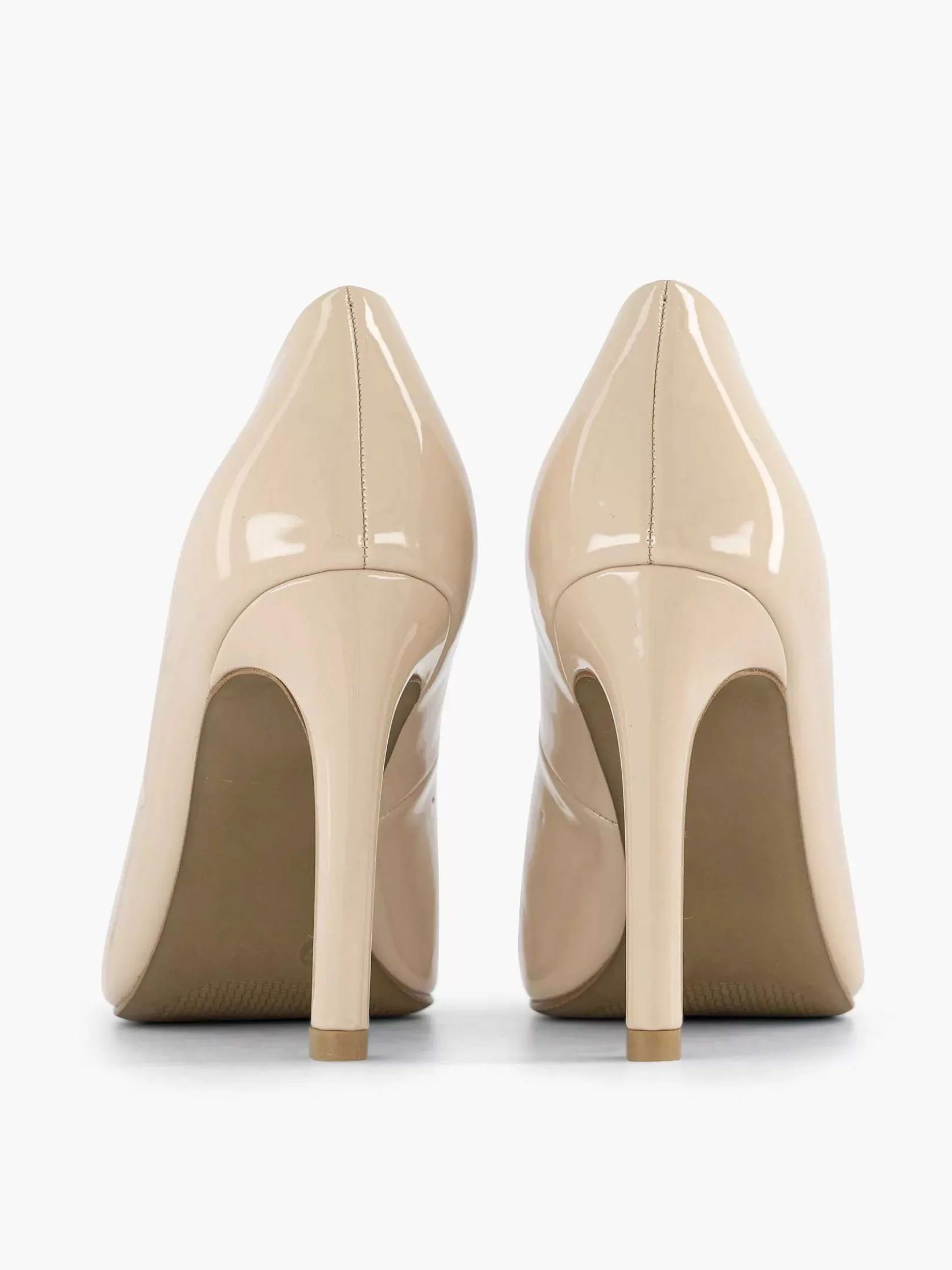 Beige Lak Pump