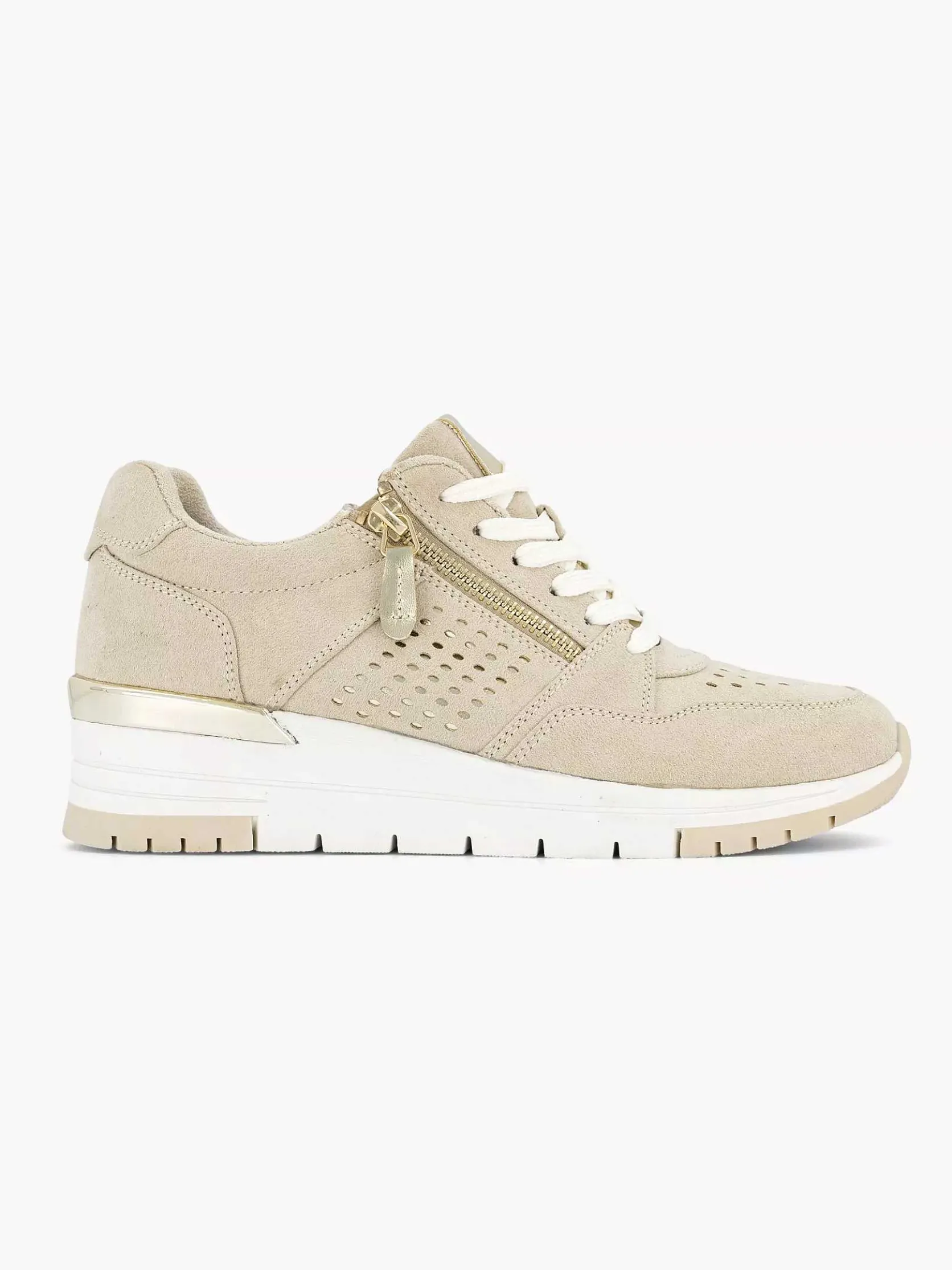 Beige Sneaker Sleehak