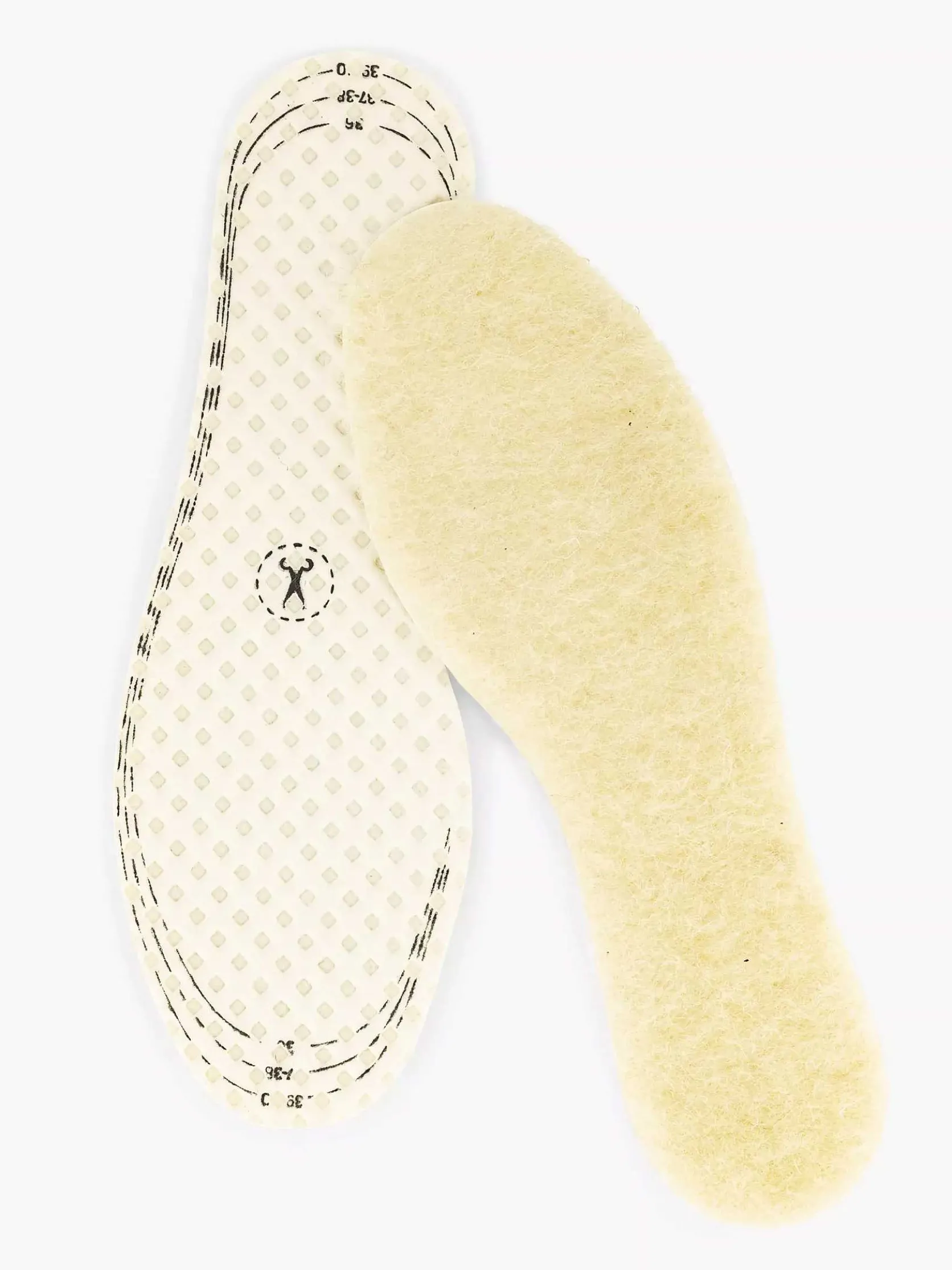 Beige Wollen Zool 23-35