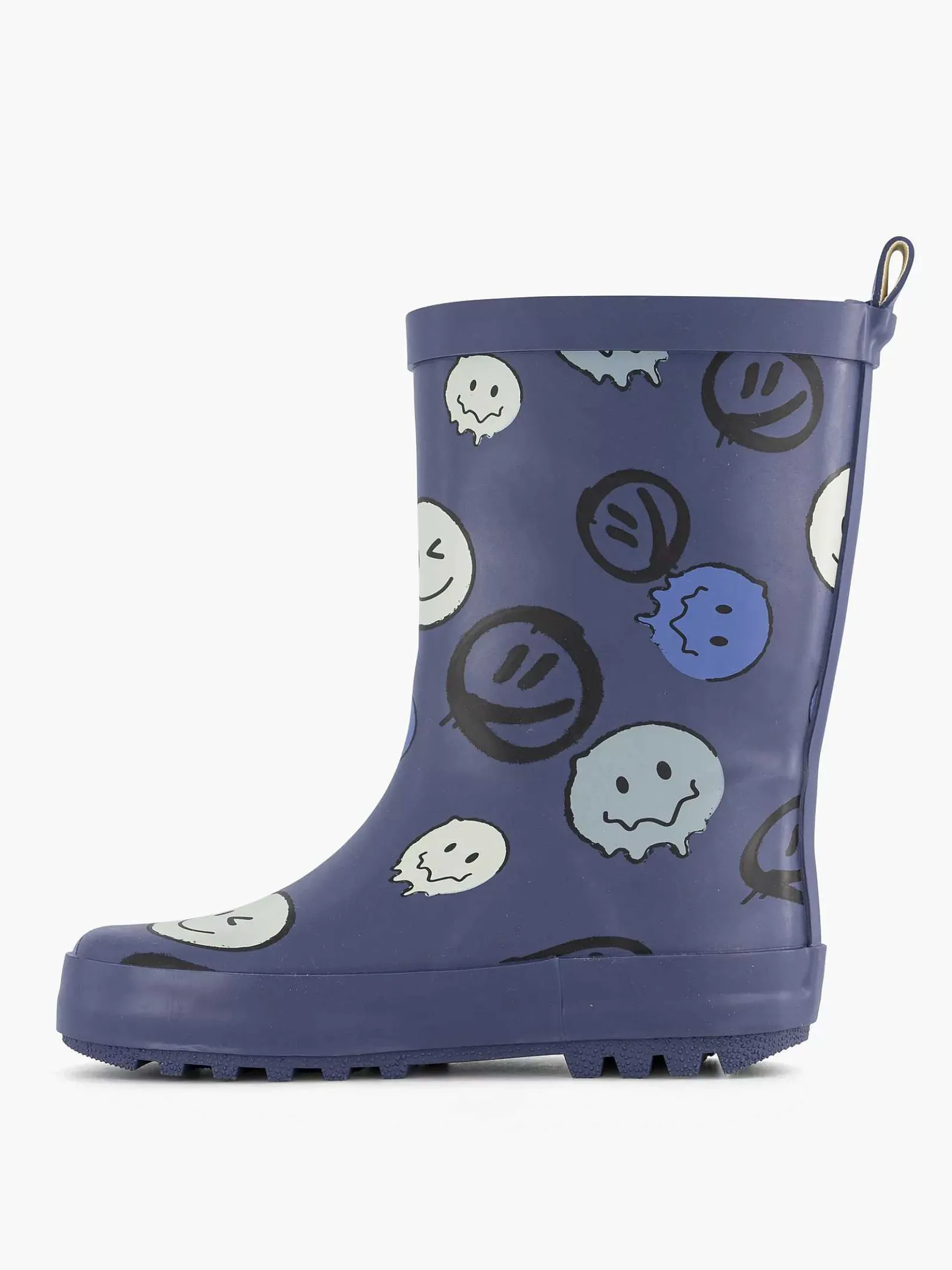 Blauwe Regenlaars Smiley