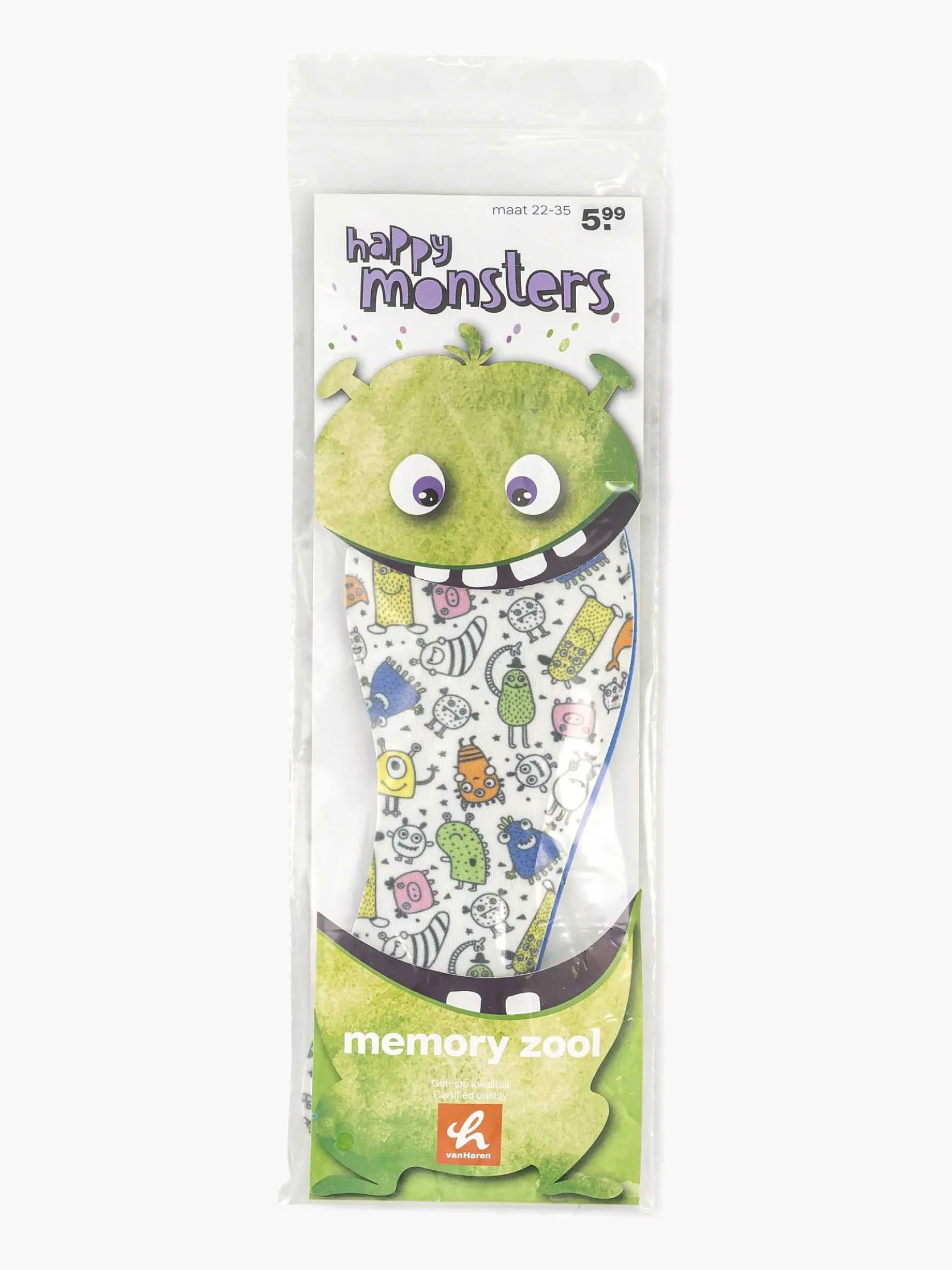 Gekleurde Memory Foam Zool 22-35