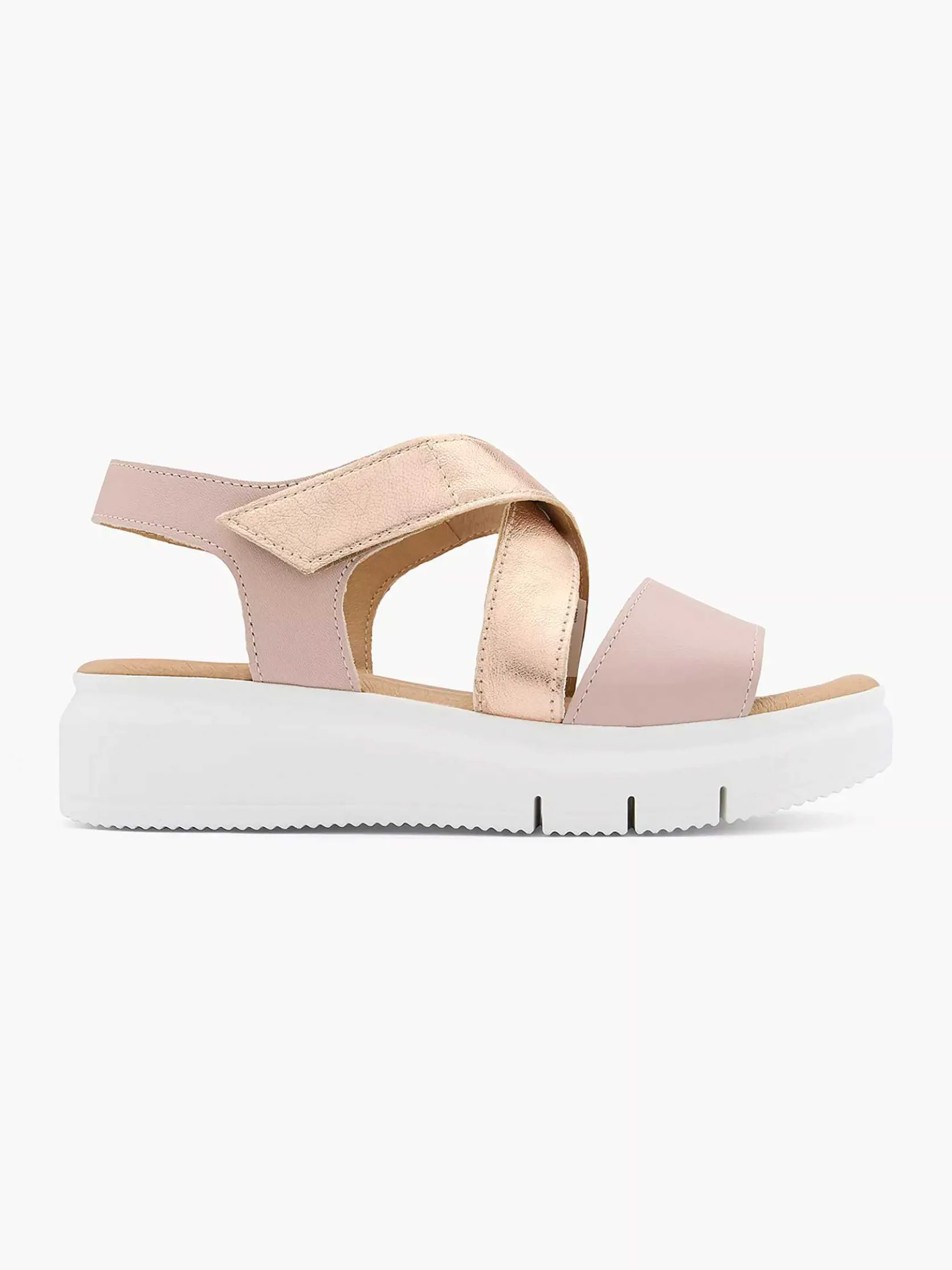 Gouden Comfort Sandaal