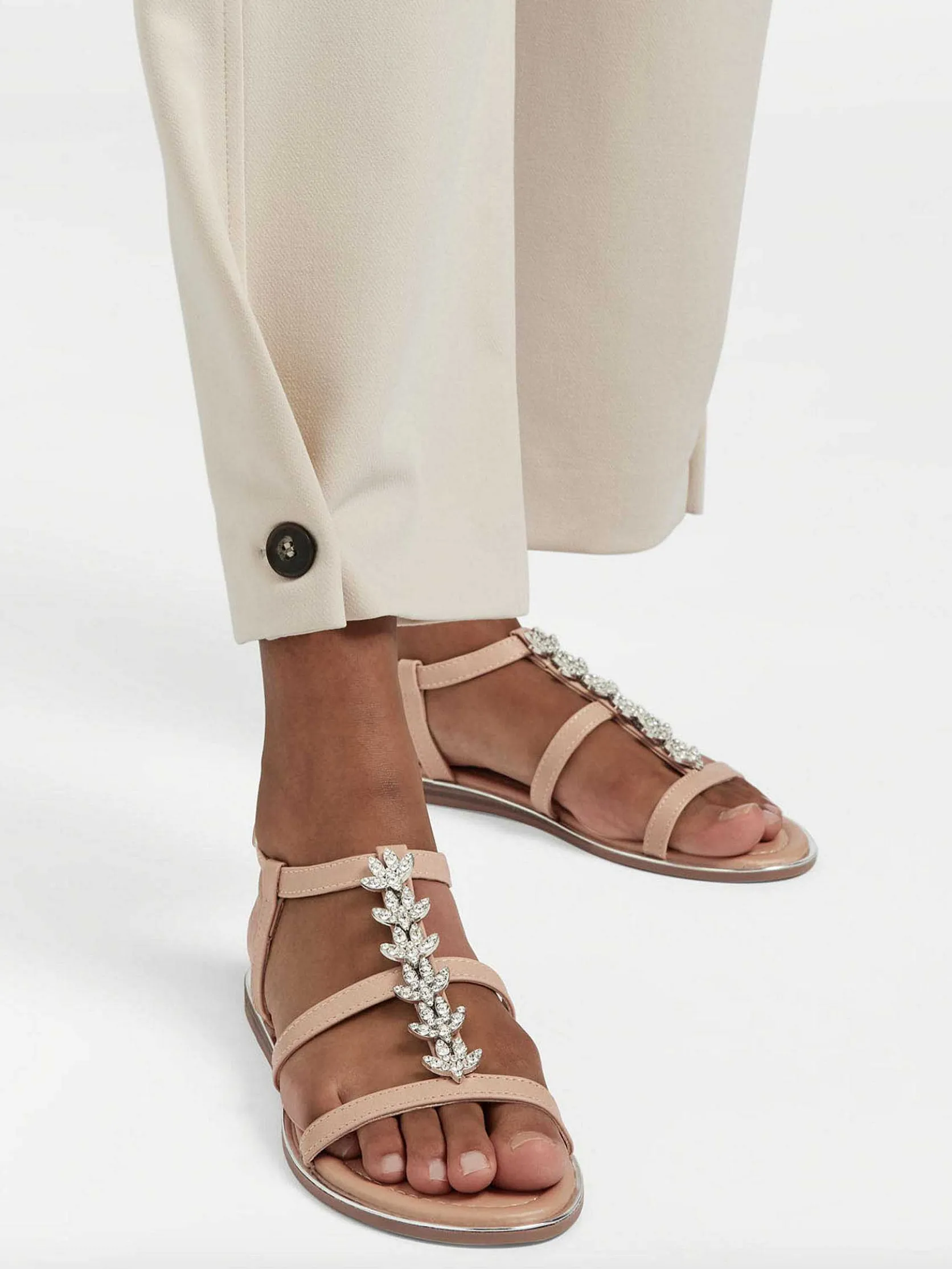 Gouden Sandaal Sierketting (Falsche Bilder)