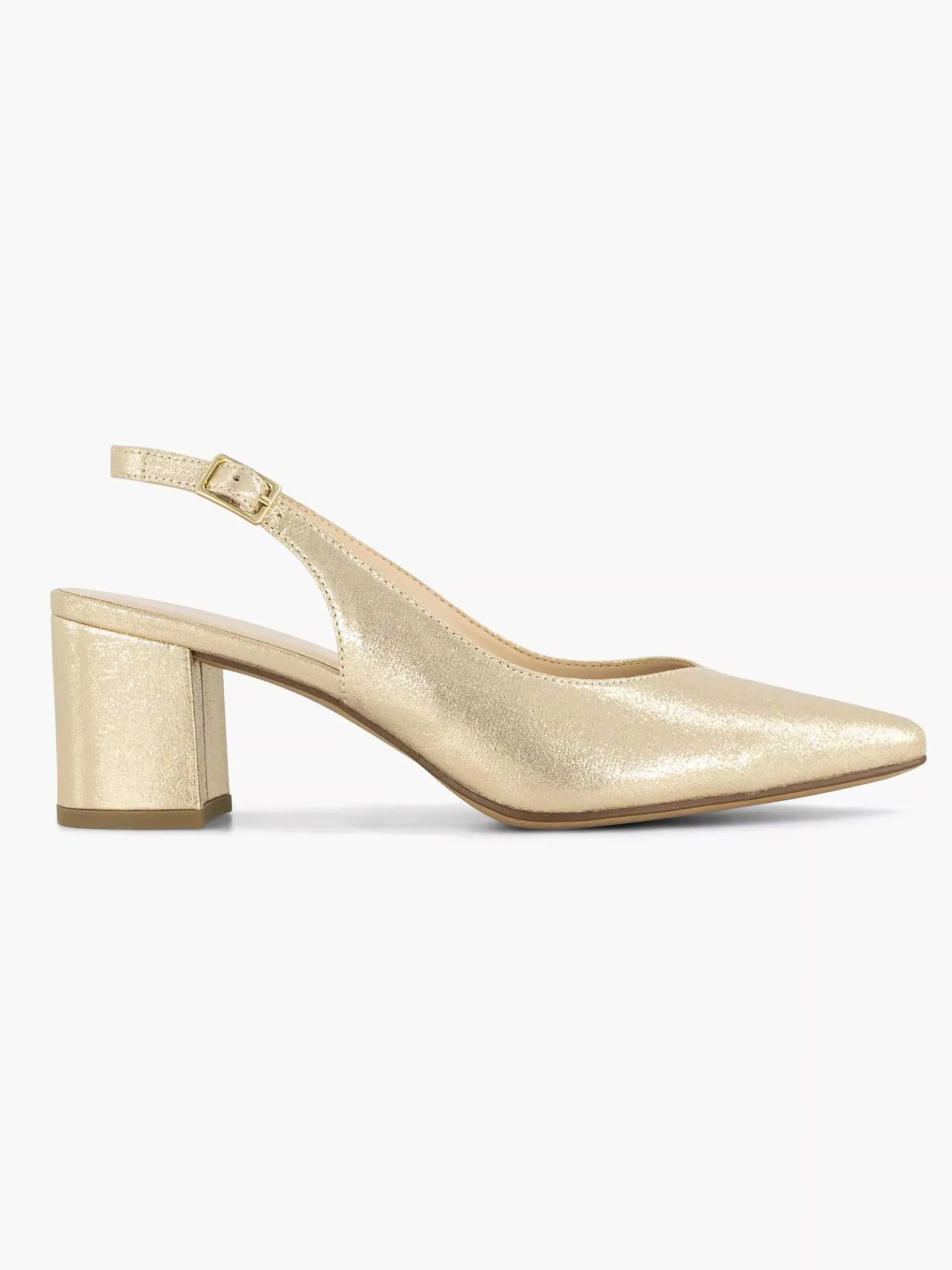 Gouden Slingback