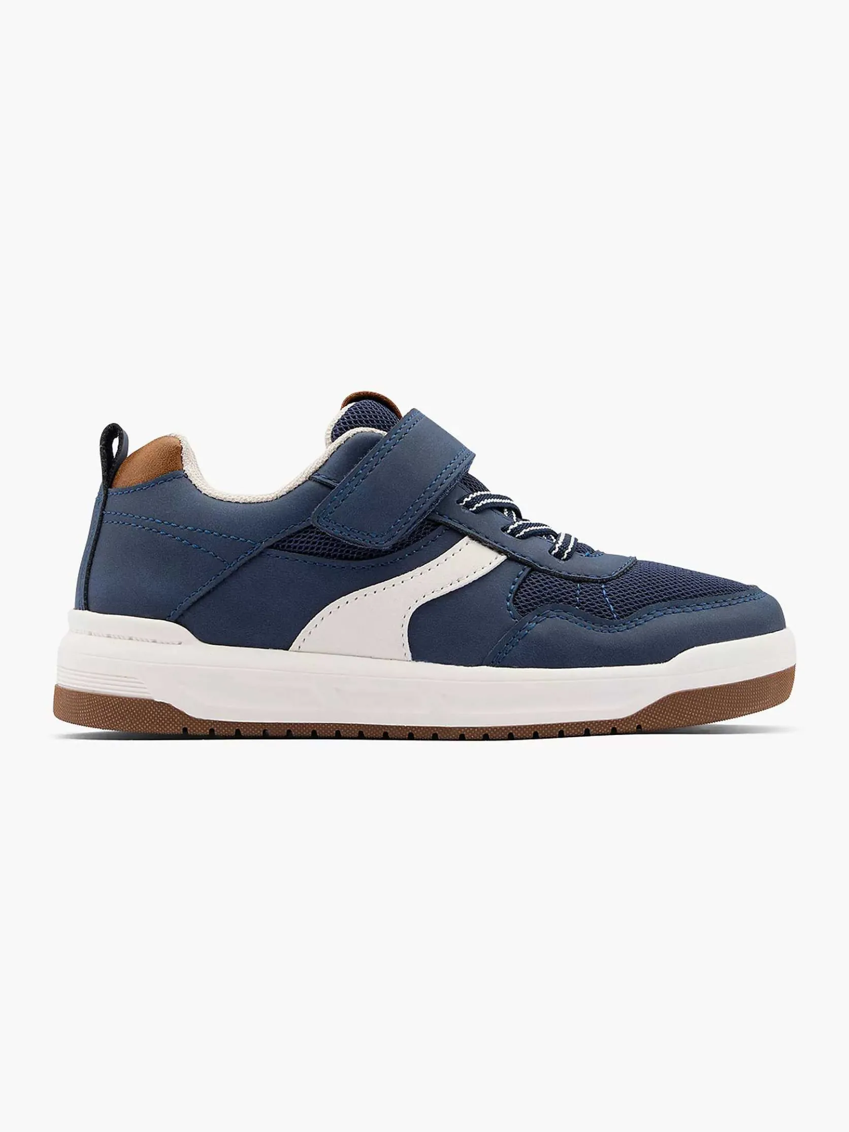 Marineblauwe Velcro Sneaker
