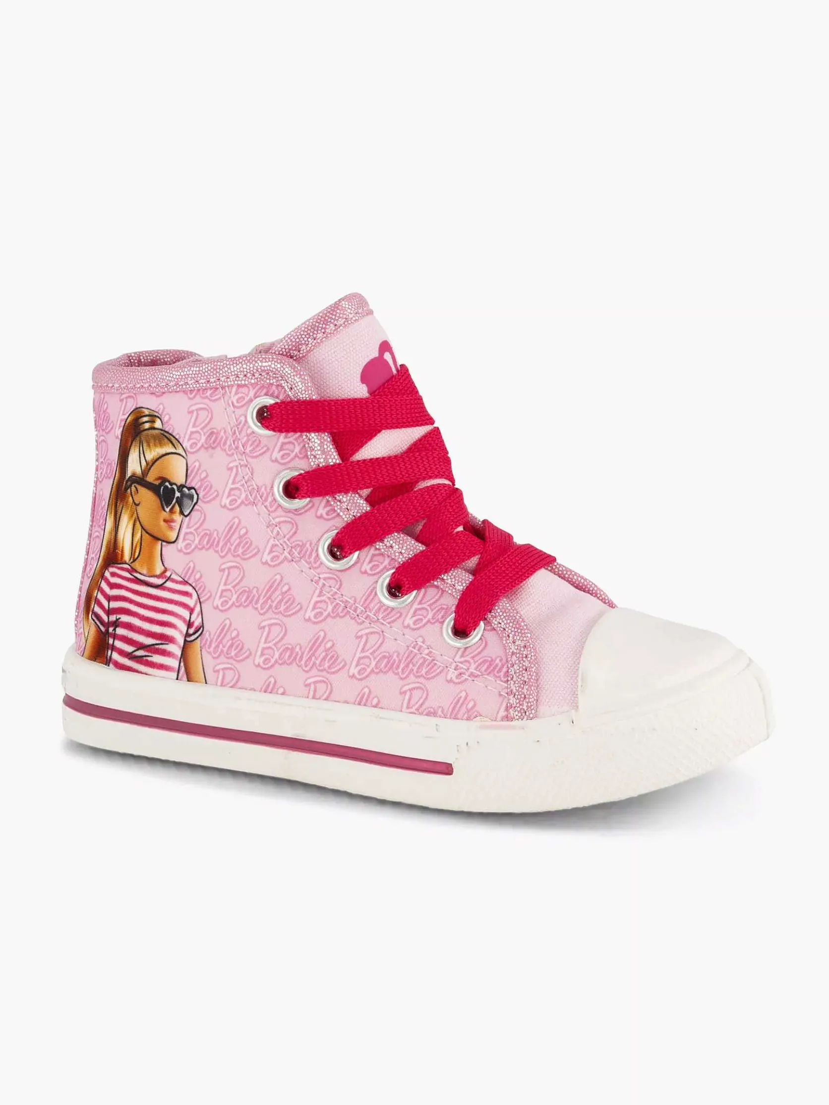Roze Hoge Sneaker