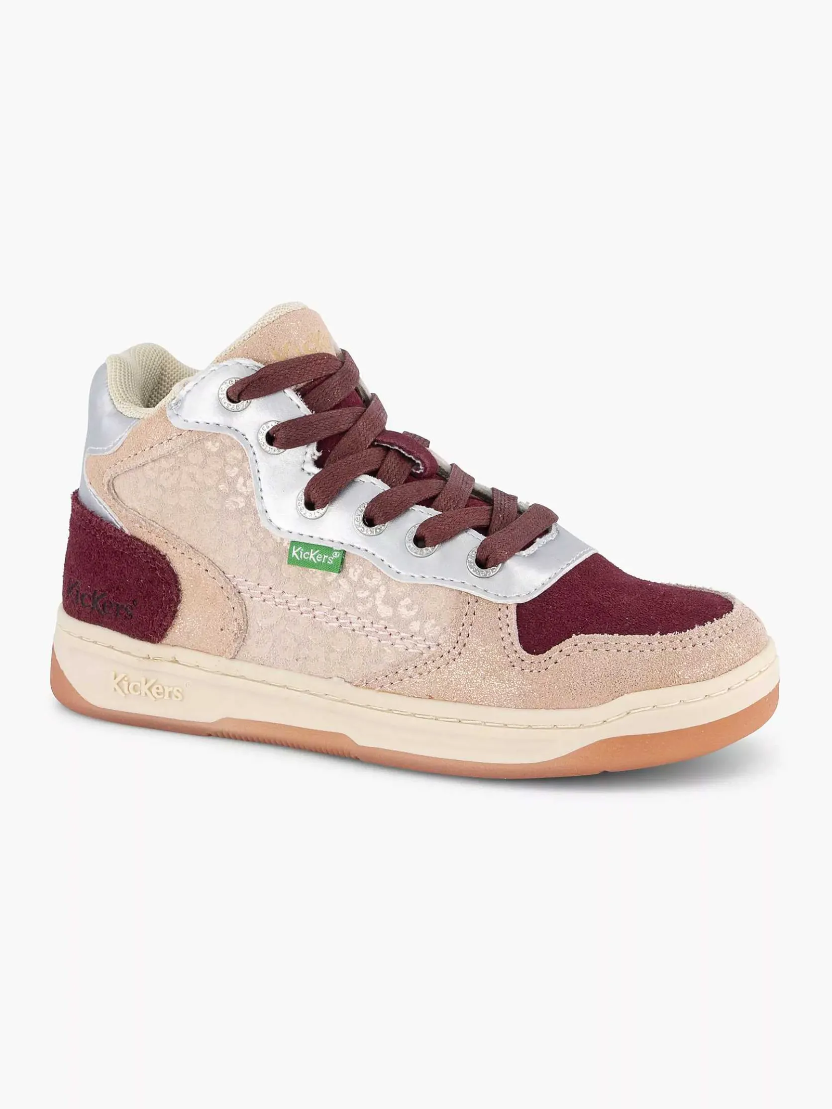 Roze Leren Sneaker