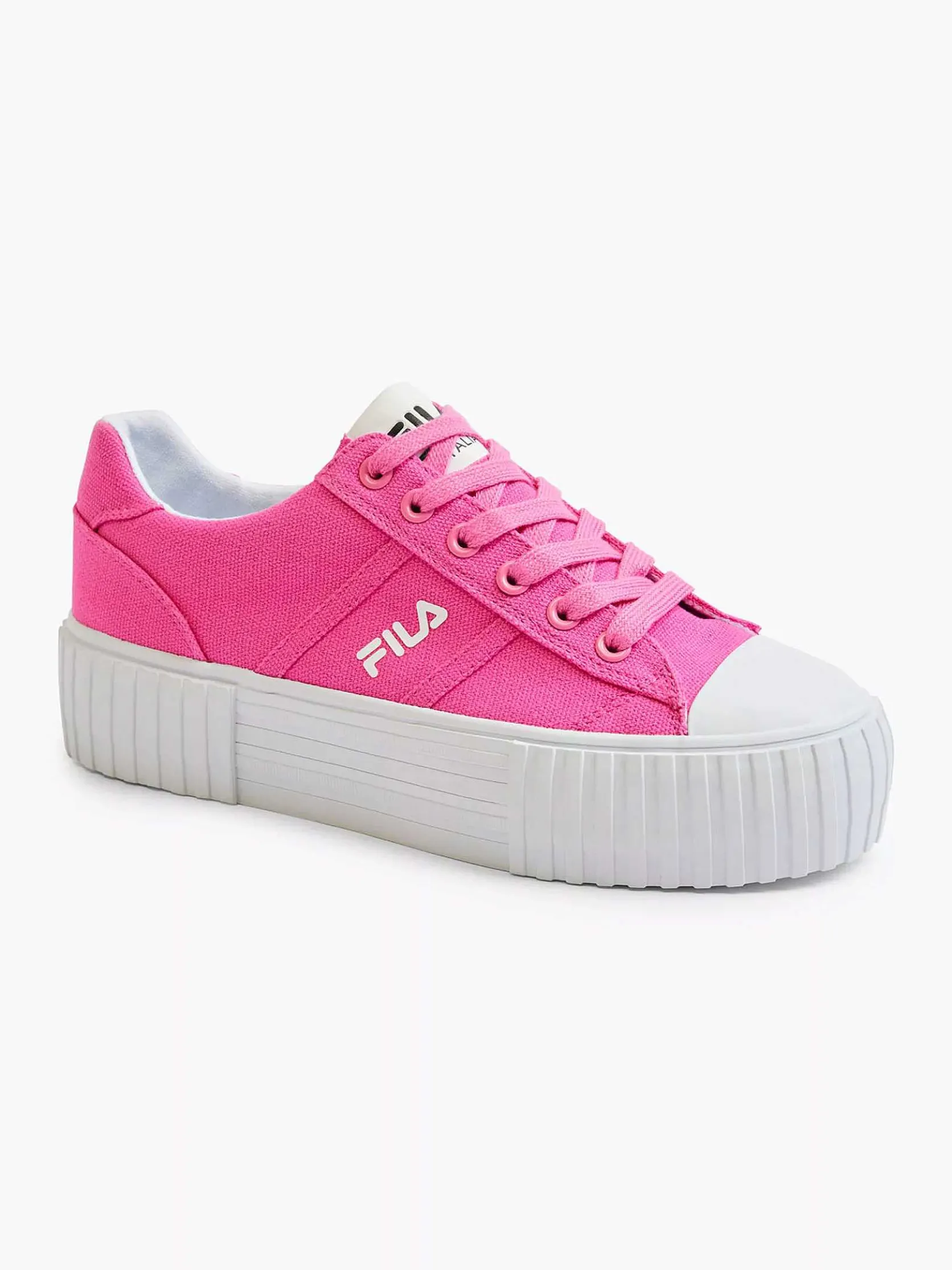 Roze Platform Canvas Sneaker
