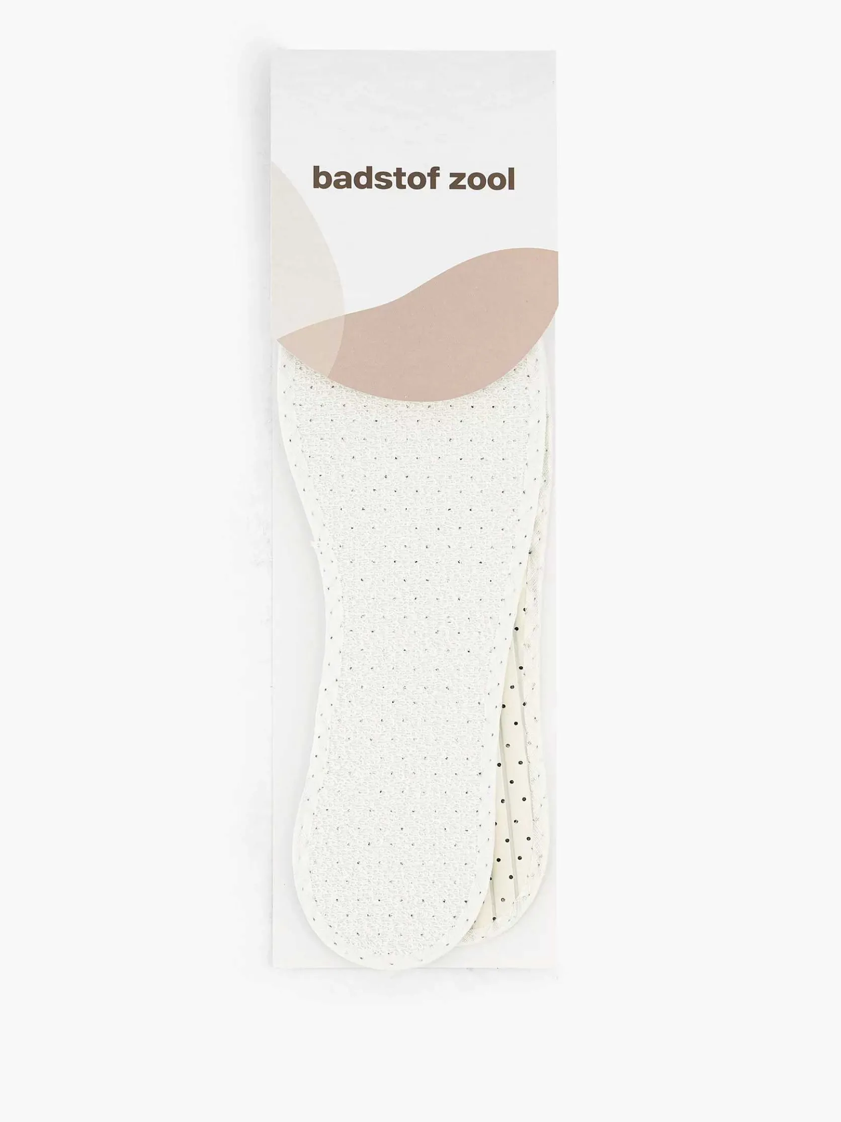 Witte Badstof Zool 31-32