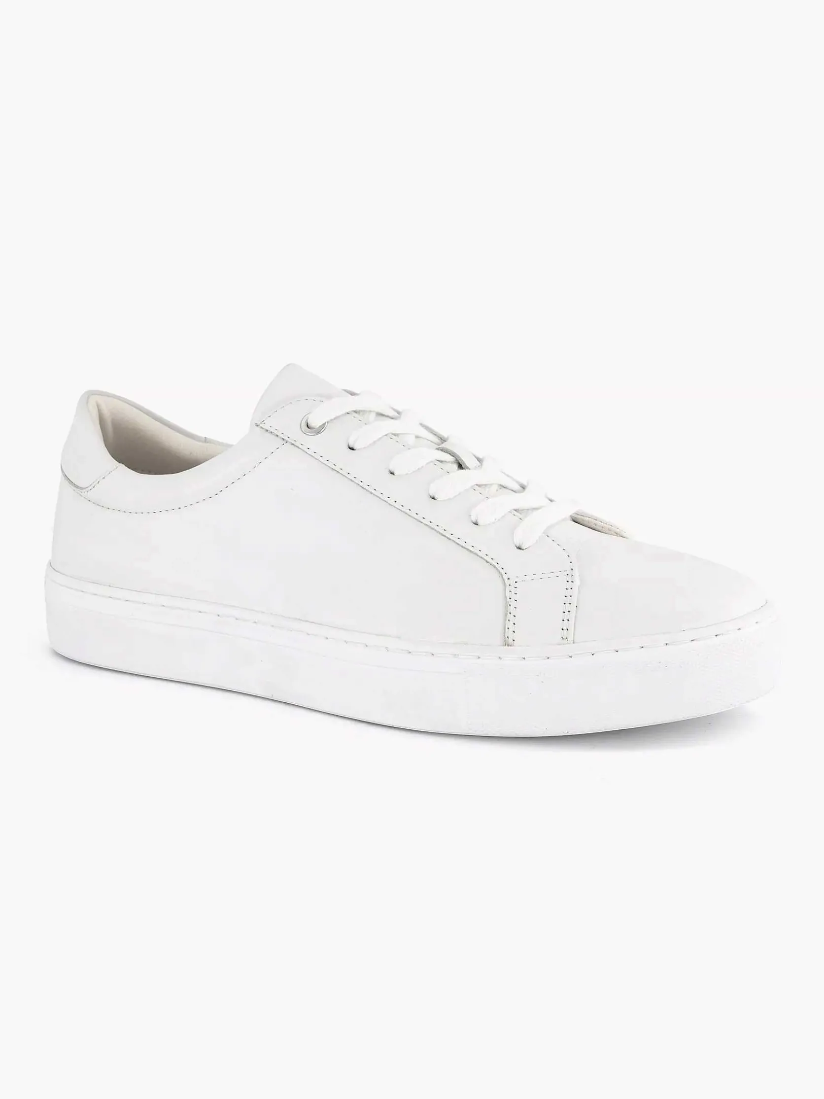Witte Leren Sneaker