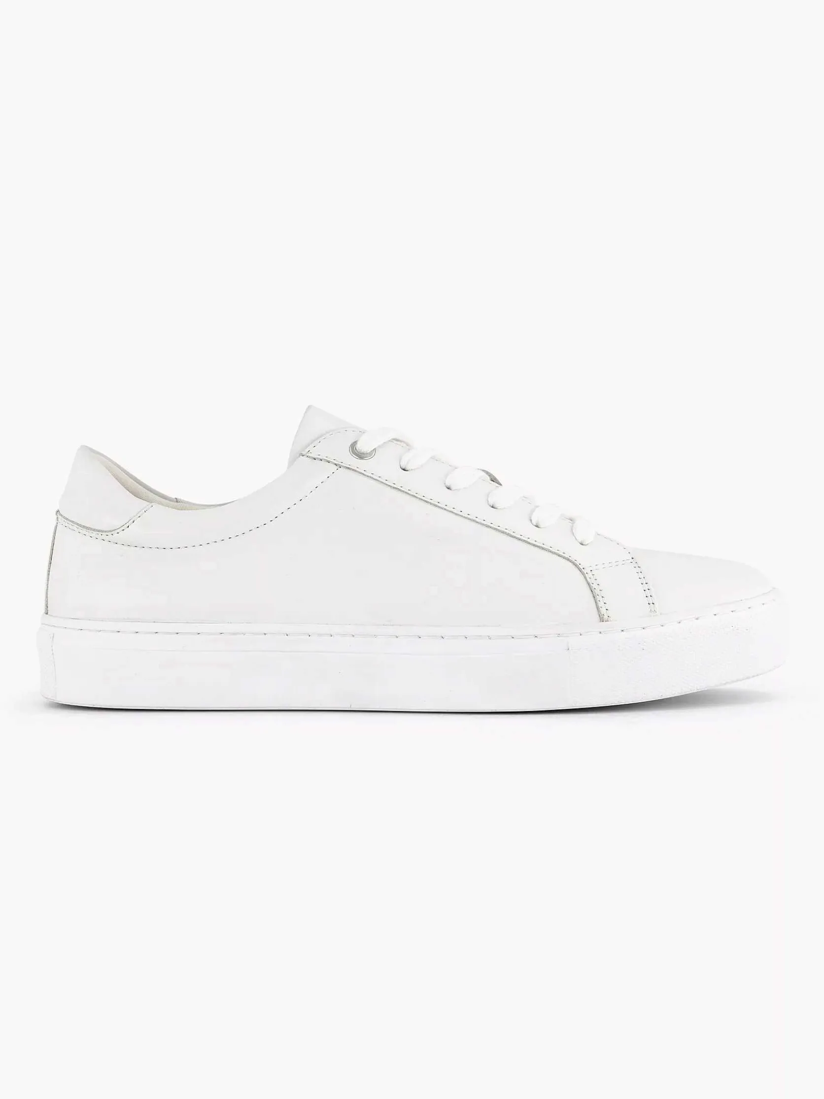 Witte Leren Sneaker