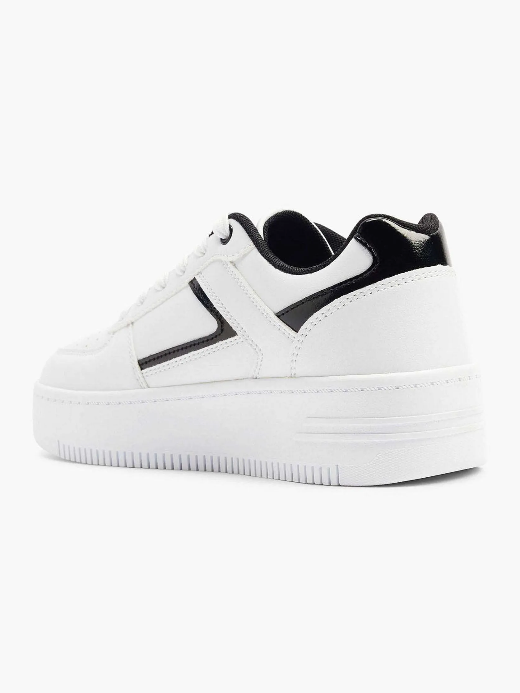 Witte Platform Sneaker
