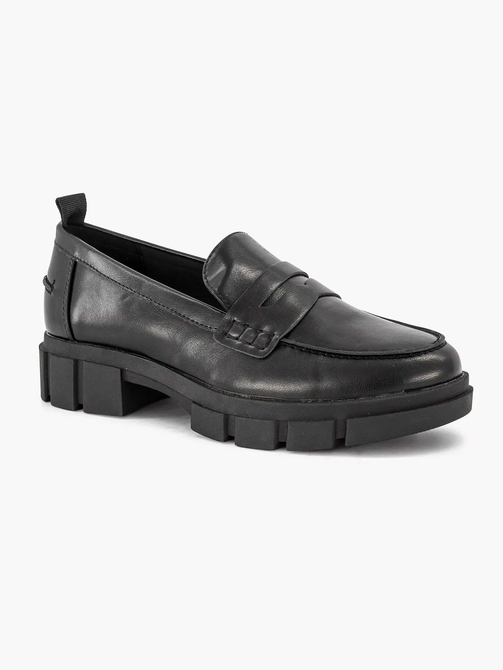 Zwarte Chunky Loafer