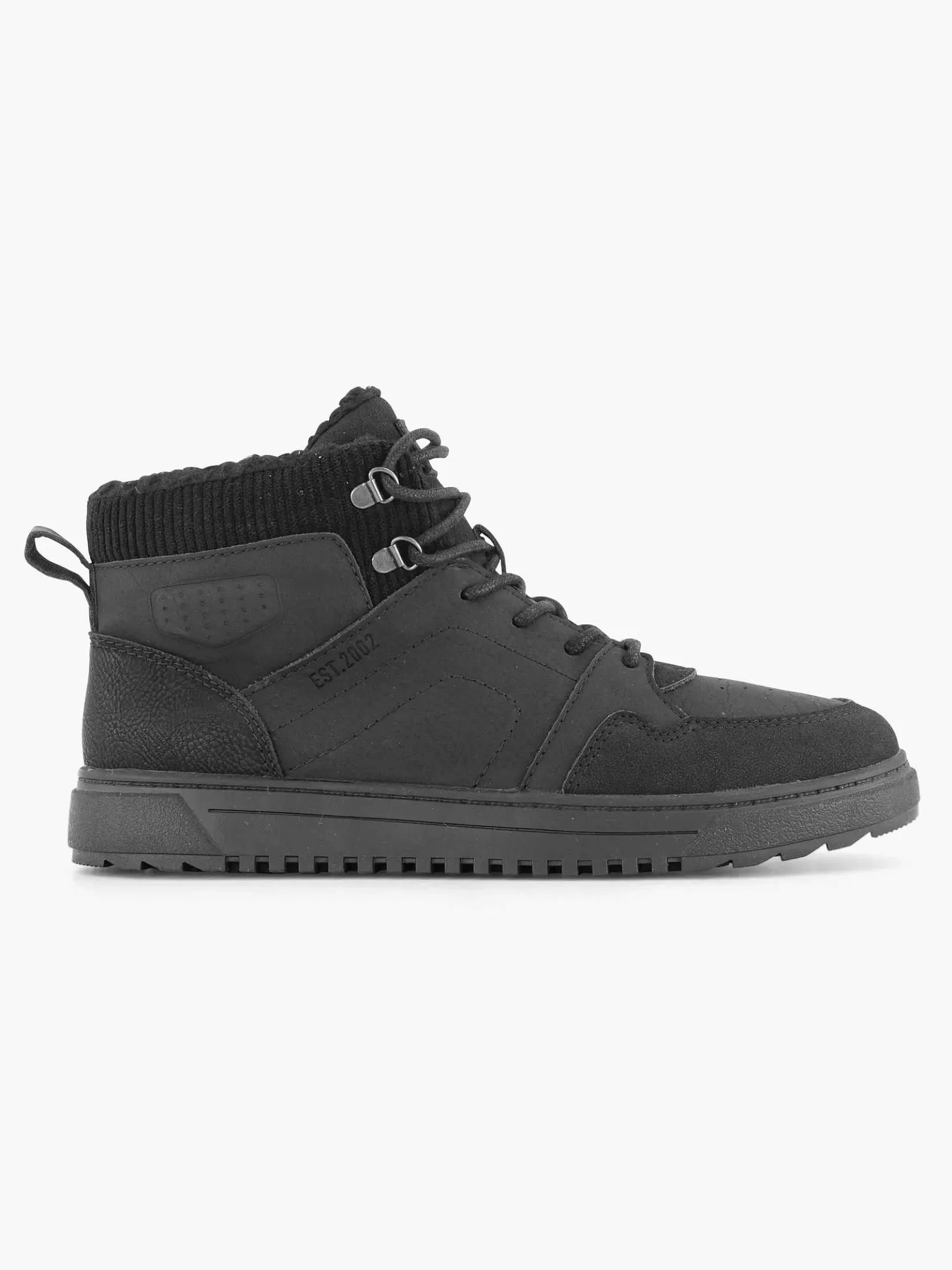 Zwarte Hoge Sneaker