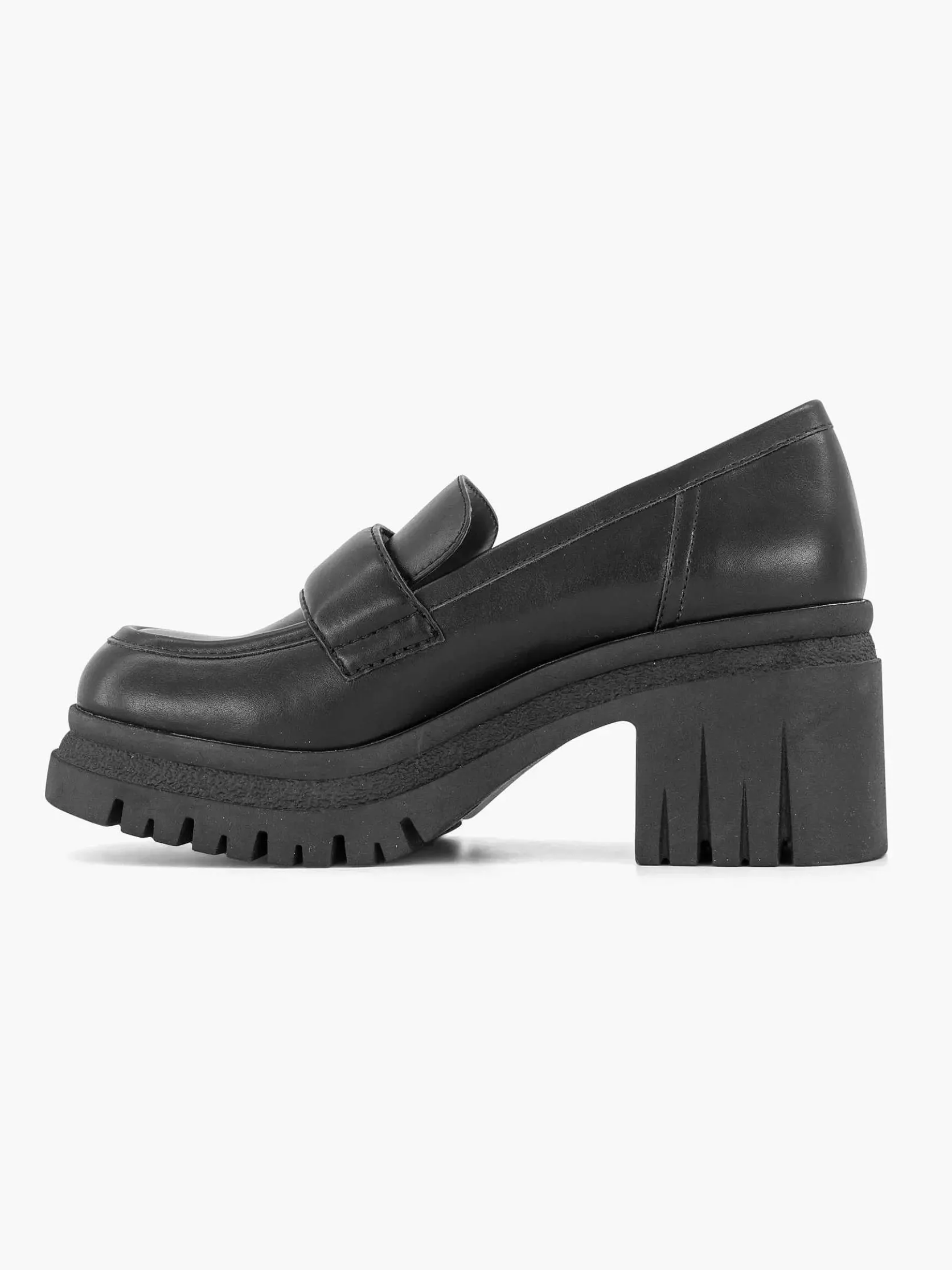 Zwarte Platform Loafer