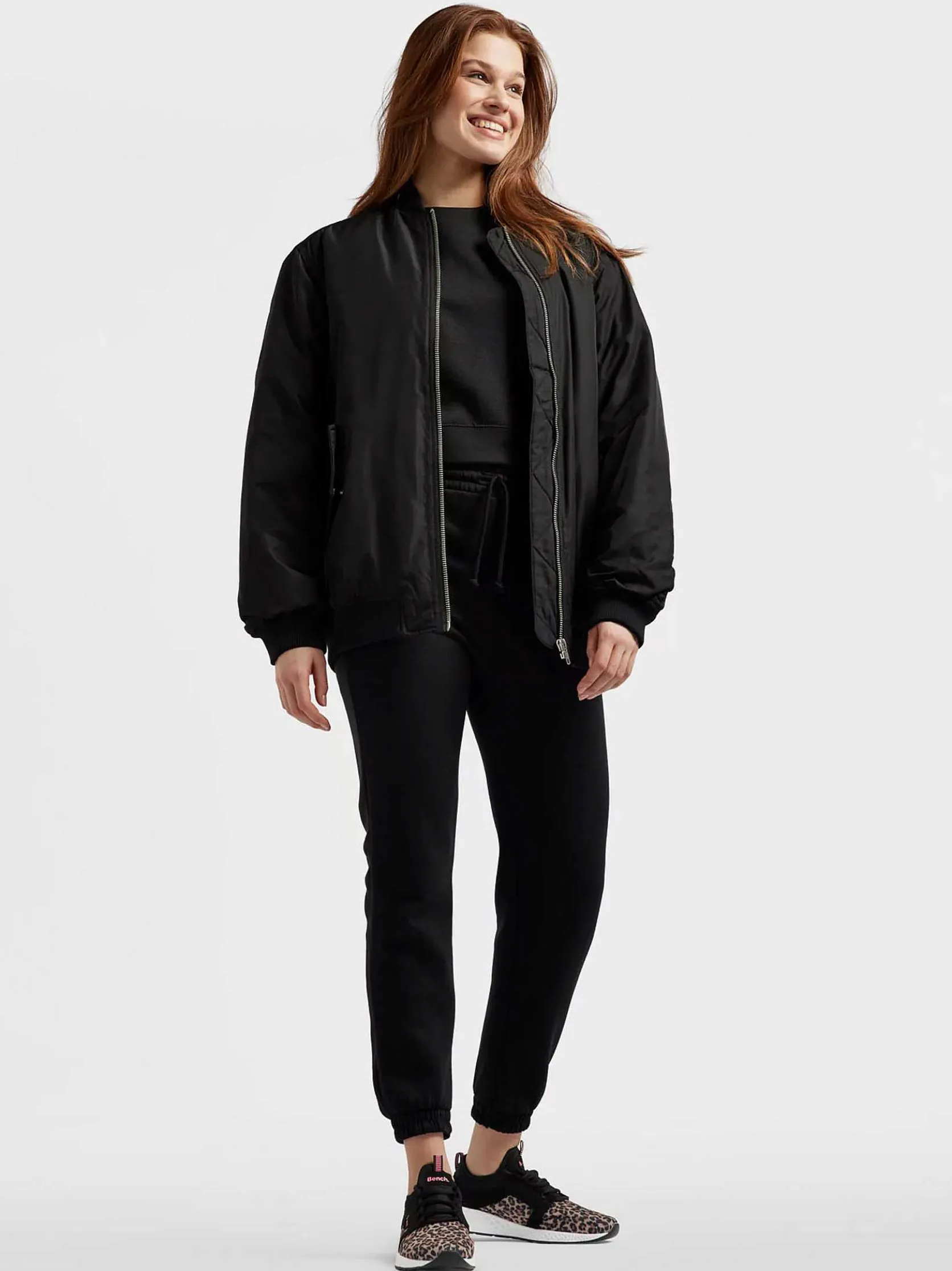 Zwarte Sneaker Panterprint