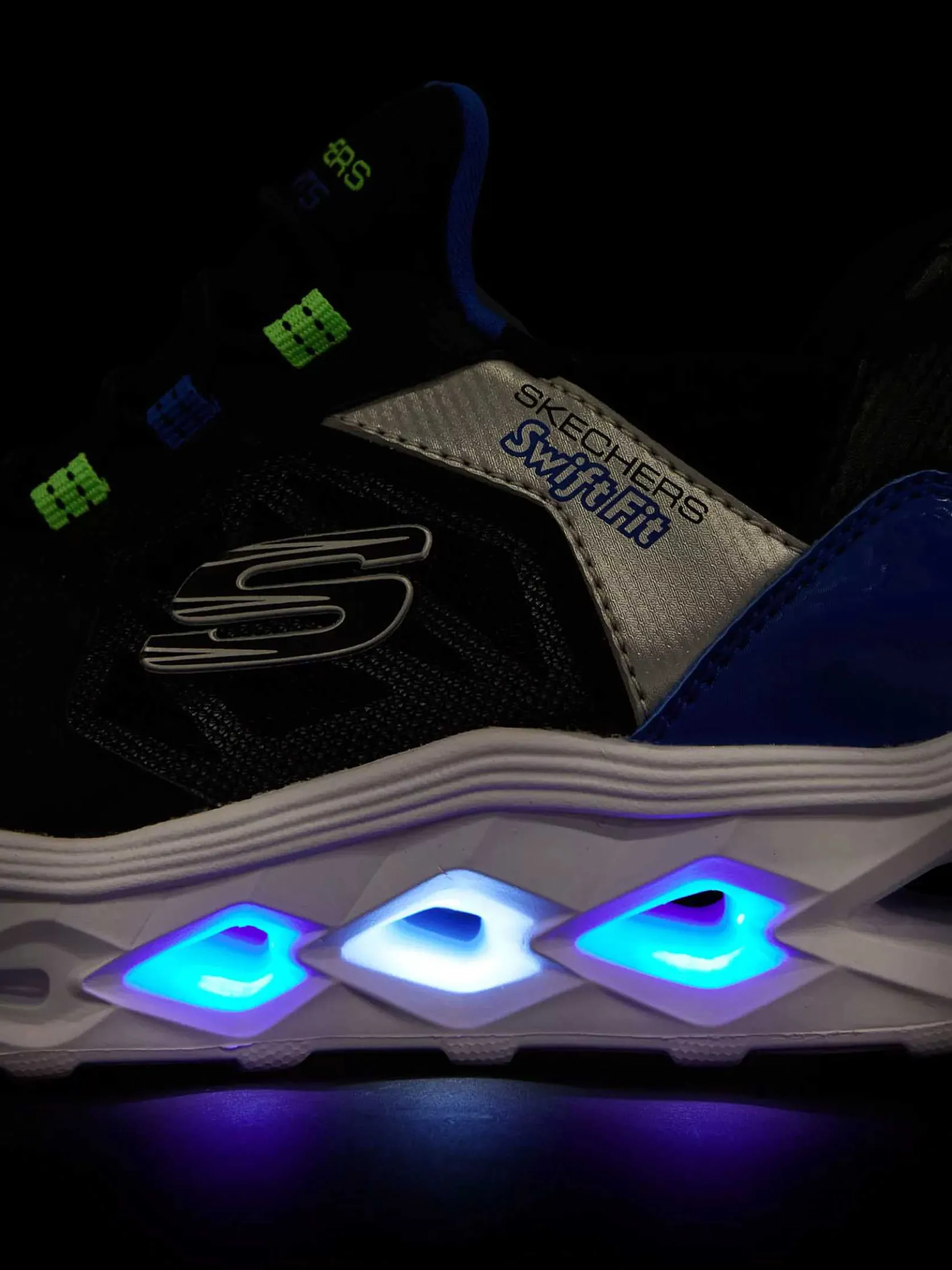 Zwarte Sneaker Swift Fit - Hands Free Lichtjes
