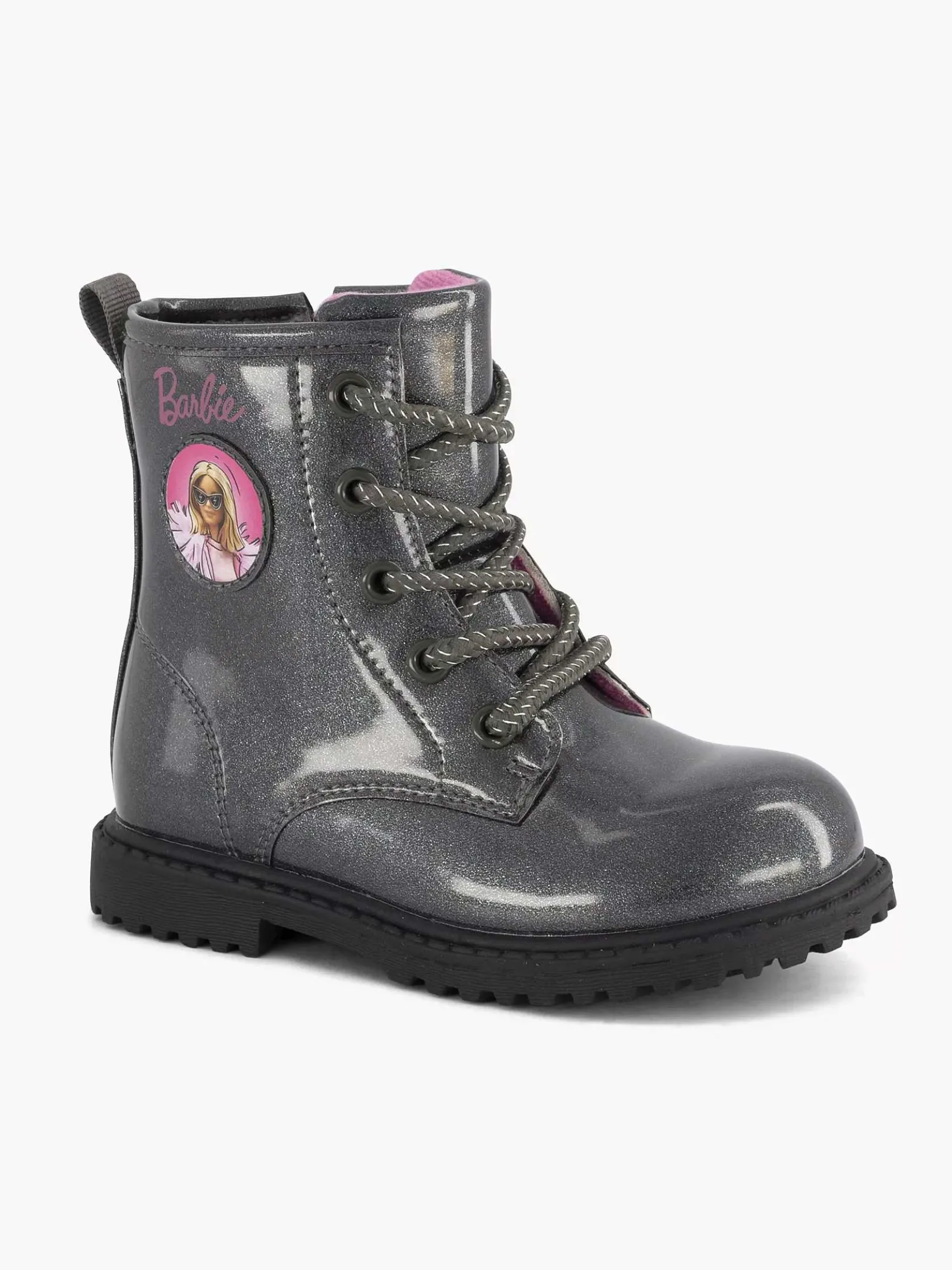 Zwarte Veterboot Barbie